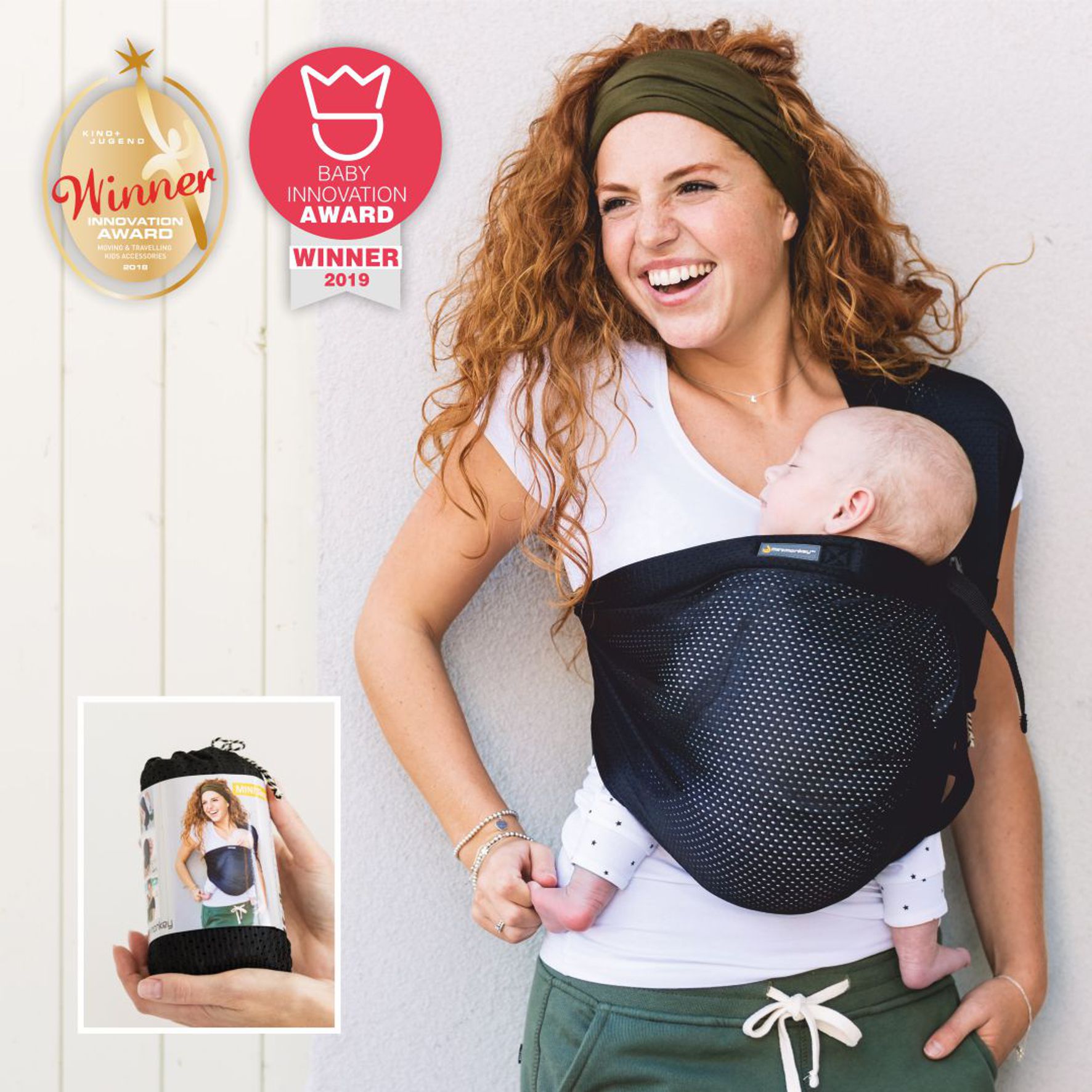 MINIMONKEY Mini Sling – Lagana nosiljka za bebe