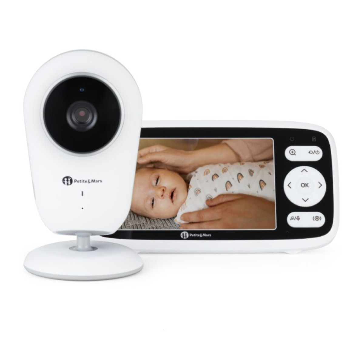 PETITE&MARS Digitalni monitor za bebe NANO 4.0