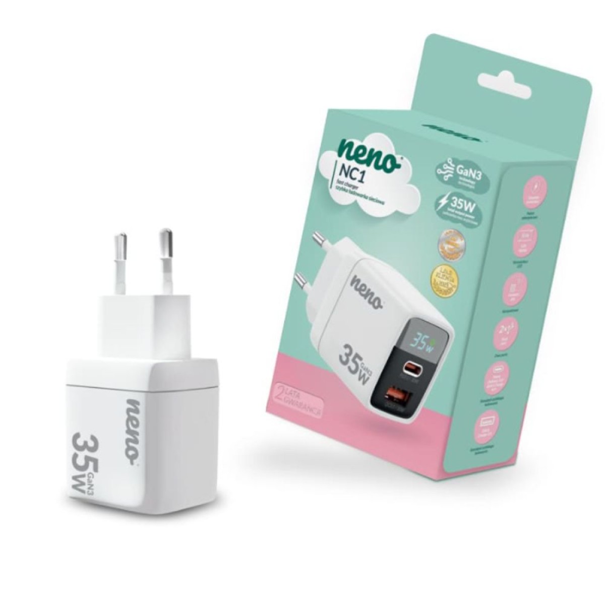 NENO NC1 brzi prijenosni punjač